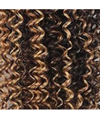 Tecer Cabelo Virgem Cabelo Humano Cacheado 7A Castanho Médio Louro P4/27 100 Gr ouvre sa boutique