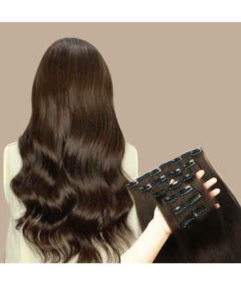 Extensão para Clips Premium Cabelo Russo 8 Economisez 