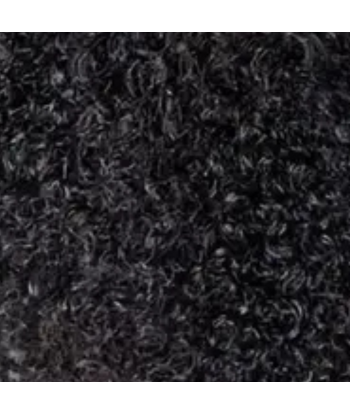 Afro Curly Musta 120g Clip-In Extensions Kit 50% de réduction en Octobre 2024