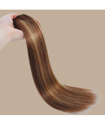 Recht Blond Medium Bruin Clip-In Extensions Kit 120 gr Toutes les collections ici