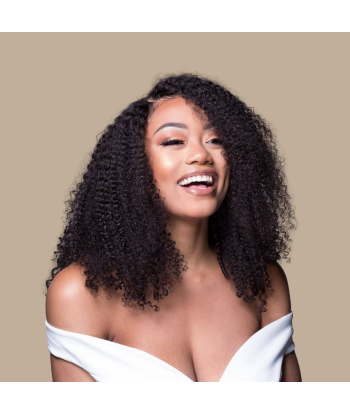 Afro krullend bruin 120g Clip-In Extensions Kit Le MVP de beaucoup