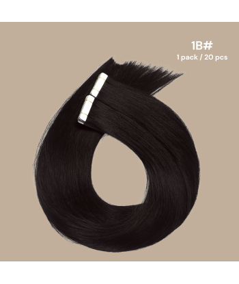 Premium Russian Hair 1B Suorat teippipidennykset pas chere