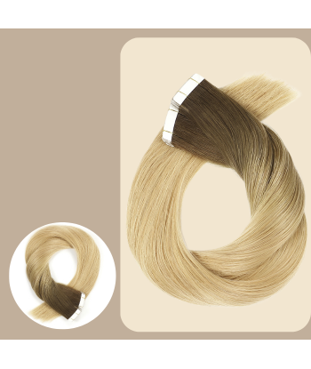 Extensioni adesive / tapes rigidi Premium Russian Hair T8/DB4 la colonne vertébrale