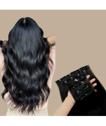 Estensione a Clips Premium Russian Hair 1B acheter