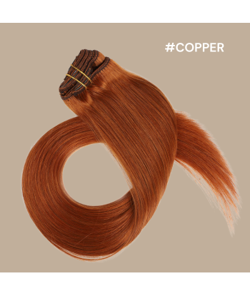 Estensione a Clips Premium Russian Hair Copper Dans la société mordern