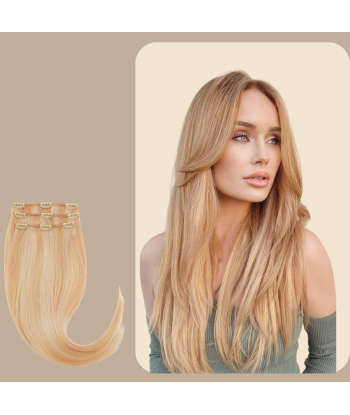 Sterke klipputvidelser Blond Mechy Platinum hantent personnes