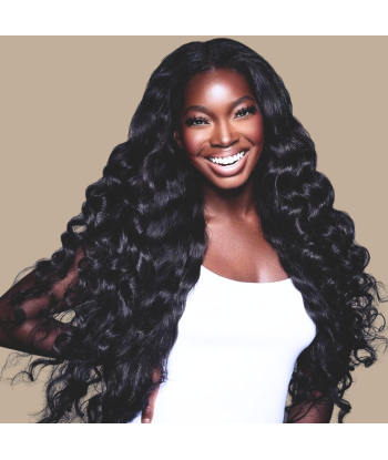 Virgin Human Hair Losse Golf 7A Donkerbruin 1B 100 Gr soldes