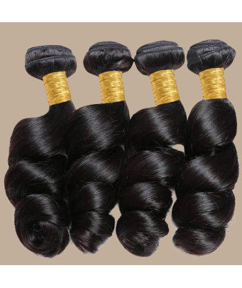 Virgin Human Hair Losse Golf 7A Donkerbruin 1B 100 Gr soldes