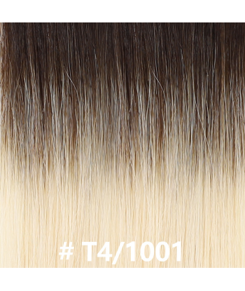 50 Premium Keratin Extensions Rett med I-Tip T4/1001 les ligaments