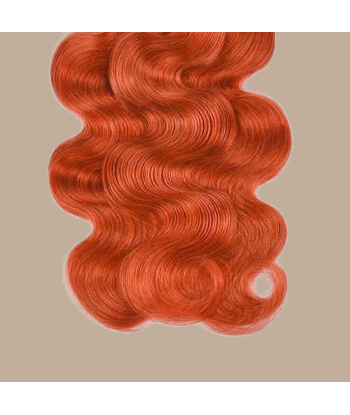 Tissage Cheveux Vierge Human Hair Body Wave 7A Ginger 350 100 Gr plus qu'un jeu 