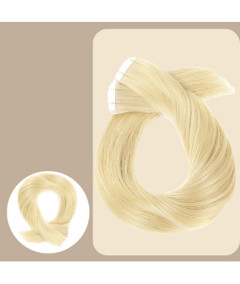 Premium Russische Hair 613 Stevige Tape-Extensions en stock