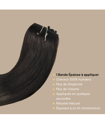 Rak Clip In Blonde Meché Chatain Mono Maxi Volume Band pour bénéficier 