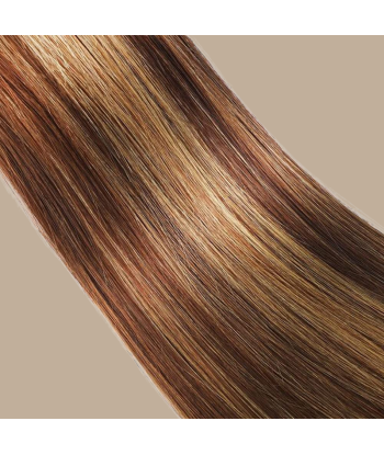 Vävning Virgin Hair Human Hair Straight 7A Medium Brown Blond P4/27 100 Gr des créatures d'habitude