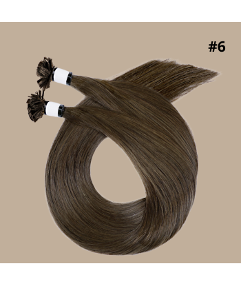 100 Keratin Extensions Rak Premium Med Platt Spets 6 Paris Déstockage Promo