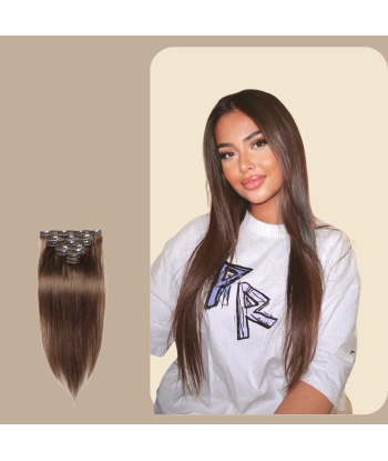 Extensions Clips Raides Noisette acheter en ligne