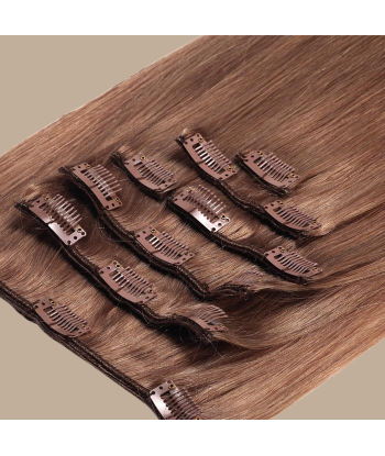 Extensions Clips Raides Noisette acheter en ligne