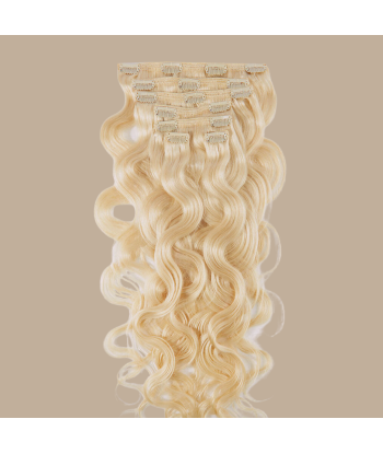 Extensions Clips Ondulées Blond Platine acheter en ligne