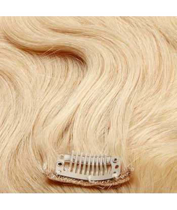 Extensions Clips Ondulées Blond Platine acheter en ligne