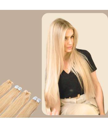 Extensions Adhésives Raides Blond ou a consommer sur place