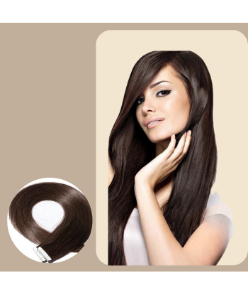 Extensions Adhésives / tapes raides Chocolat Foncé En savoir plus