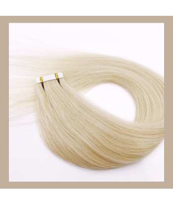 Extensions Adhésives / tapes raides Blond Platine Jusqu'à 80% De Réduction