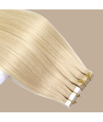 Extensions Adhésives / tapes raides Blond Platine Jusqu'à 80% De Réduction