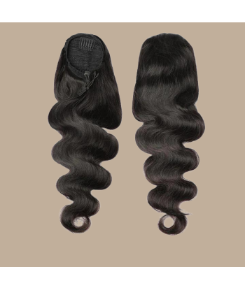 Queue de cheval Ponytail  Noir A Cordon Remy Hair Body Wave store