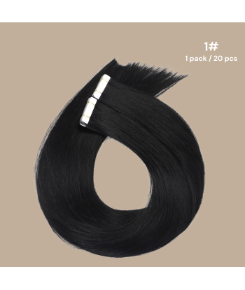 Extensions Adhésives / tapes raides Premium Russian Hair 1  Livraison rapide