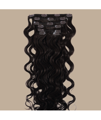 Extensions Clips gewellt Dunkelbraun shop