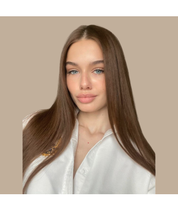 100 Keratin-Extensions Glatt Haselnuss livraison gratuite