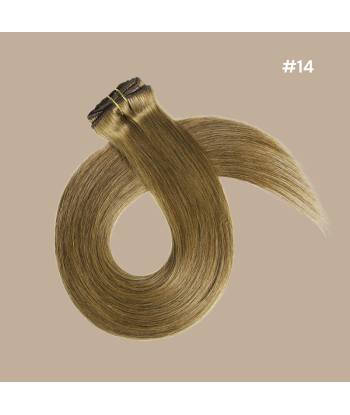 Laajennus Clips Premium Russian Hair 14 plus qu'un jeu 