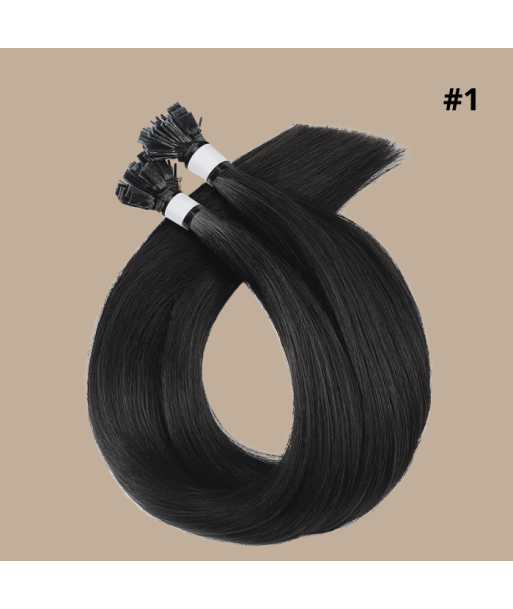 100 Keratin Extensions Rett Premium med Flat Tupp 1 meilleur choix