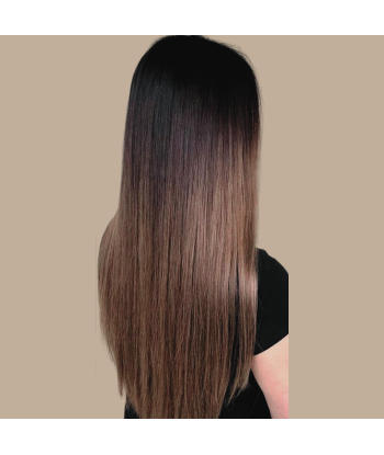 Extensions Styva Clips Mörkbrun Metallic Guld Koppar pour bénéficier 