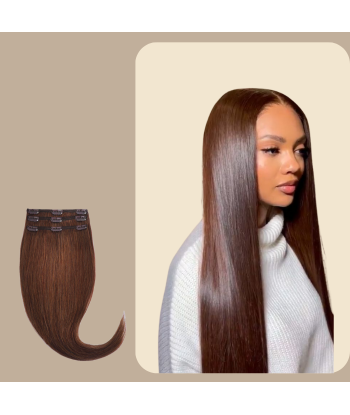 Stijve Clips Chocolade Extensions solde