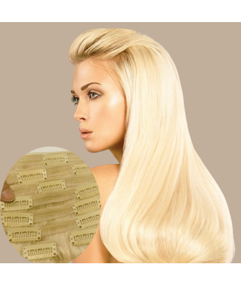 Rak Blond Platinum Clip-In Extensions Kit de votre