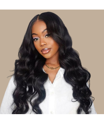 Body Wave Black 120g Clip-In Extensions Kit Economisez 