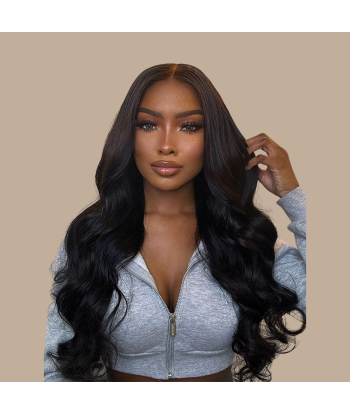 Body Wave Black 120g Clip-In Extensions Kit Economisez 