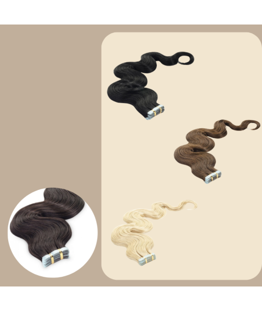 Extensions Adhésives / tapes ondulés 50-70% off 