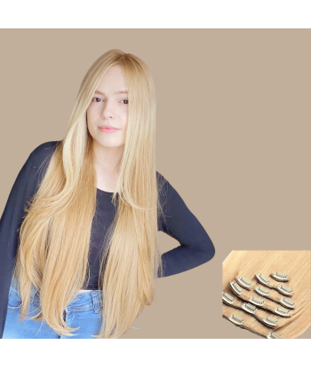 Extensions Clips Raides Blond en ligne