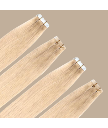 Extensions Adhésives Raides Blond Platine store