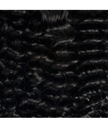 Kit de extensiones con clip Deep Wave Black 120g sélection de produits